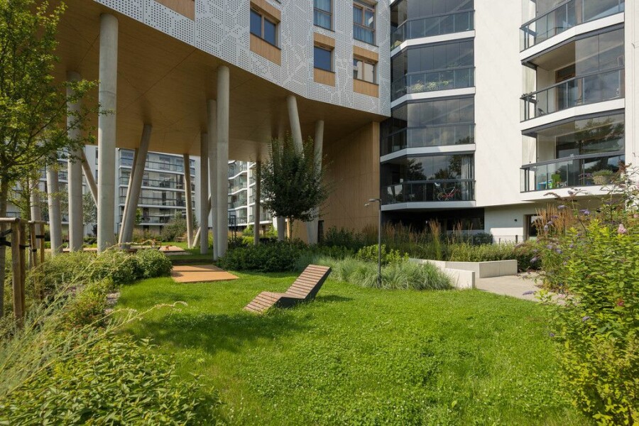 Warszawa, Ursynów, Wilczy Dół, Solen Kabaty 2 ogródki Wykończony
