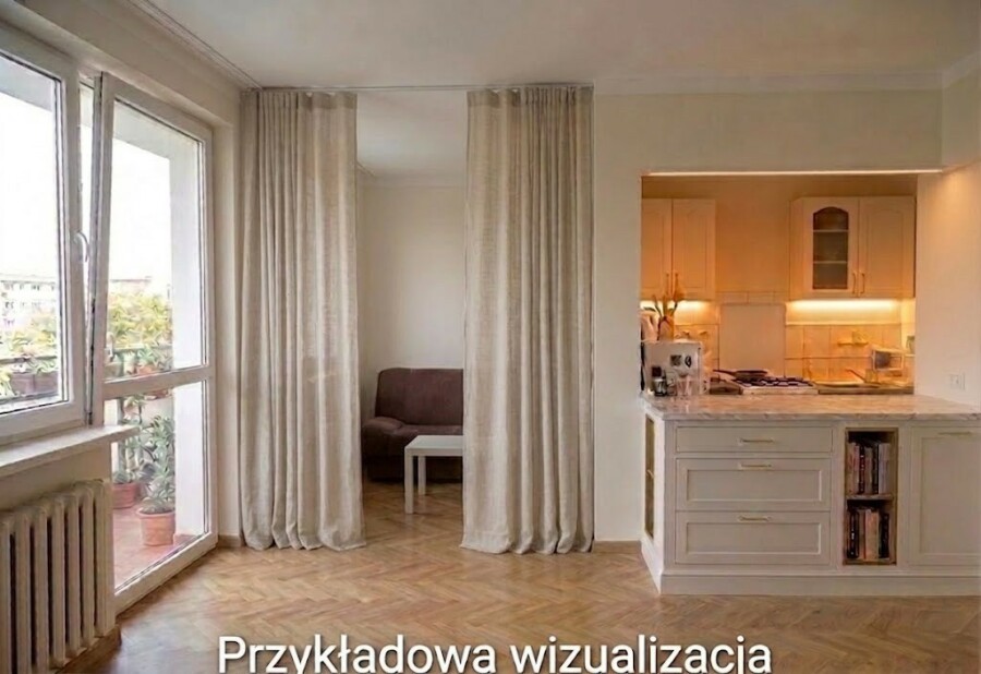 Warszawa, Praga-Północ, Wołomińska, Ustawna kawalerka z aneksem sypialnym i widokiem