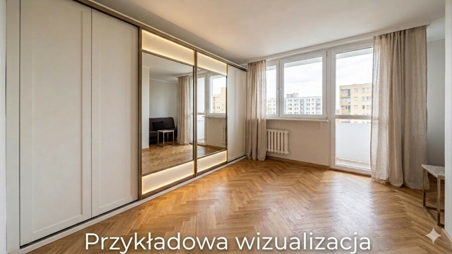 Warszawa, Praga-Północ, Wołomińska, Ustawna kawalerka z aneksem sypialnym i widokiem