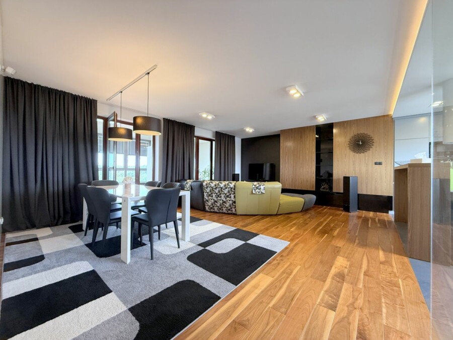 Warszawa, Wilanów, Aleja Rzeczypospolitej, Piękny apartament 148 m² z ogrodem zimowym 34 m²