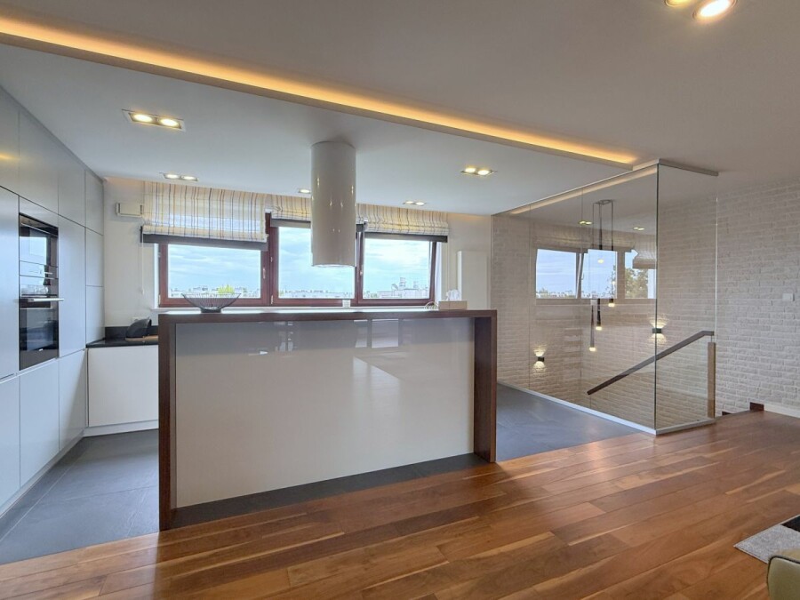 Warszawa, Wilanów, Aleja Rzeczypospolitej, Piękny apartament 148 m² z ogrodem zimowym 34 m²