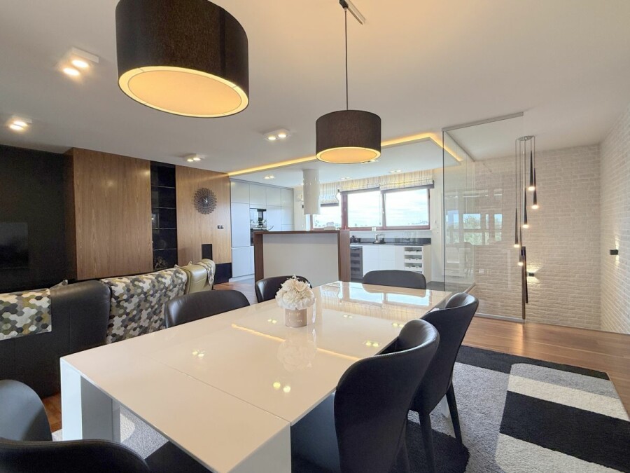 Warszawa, Wilanów, Aleja Rzeczypospolitej, Piękny apartament 148 m² z ogrodem zimowym 34 m²