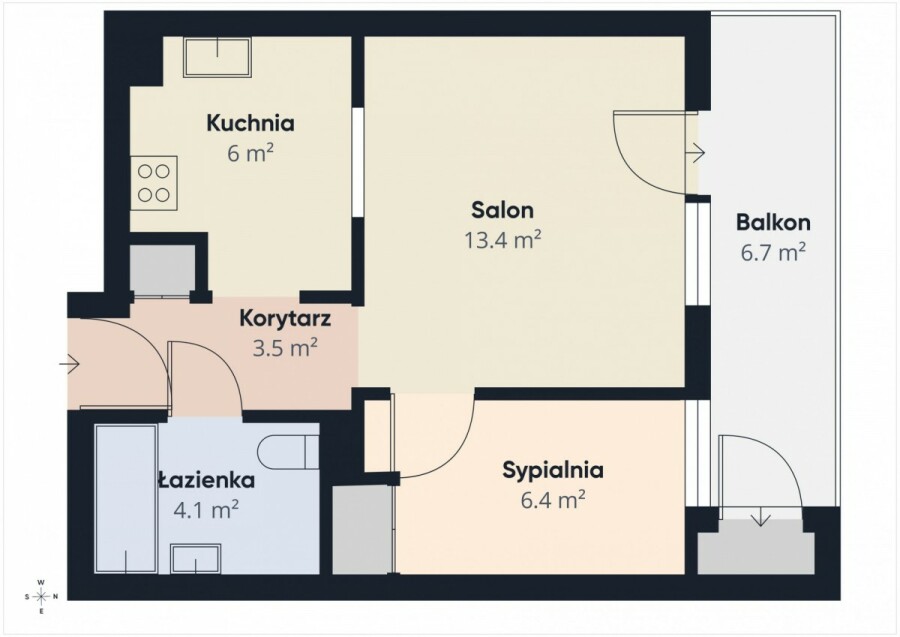 Warszawa, Targówek Mieszkaniowy, Pratulińska, 2 POKOJE | METRO | TARGÓWEK MIESZKANIOWY