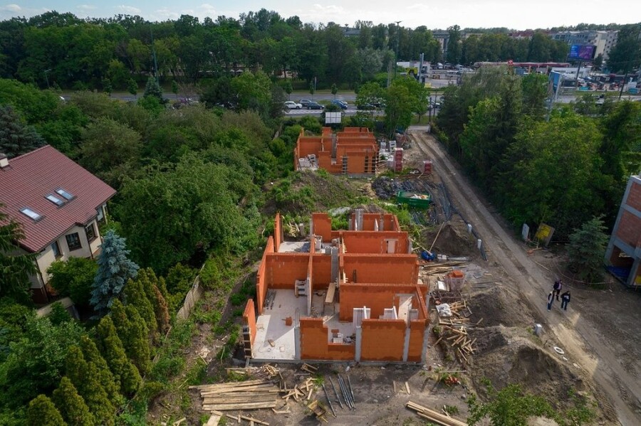 Warszawa, Bielany Młociny, Pułkowa, DOM D- Nowa inwestycja na zielonych Młocinach.