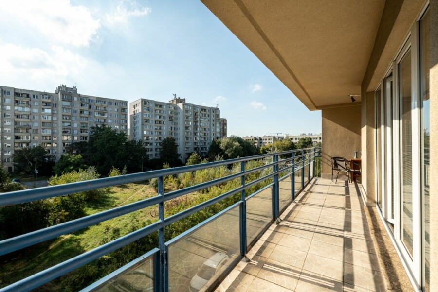 Warszawa, Mokotów Sadyba, Bolesława Limanowskiego, Widok na dwie strony świata | przestronne wnętrza