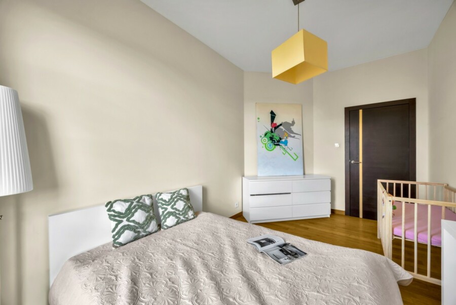 Warszawa, Mokotów Stegny, Leszczyny, Nowoczesny apartament 4-pokojowy na Mokotowie