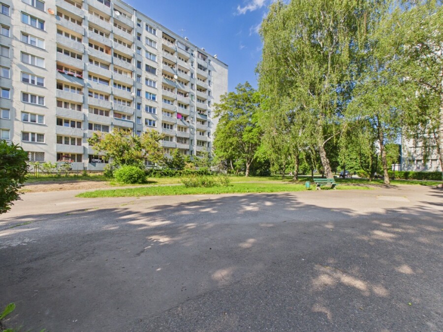 Warszawa, Mokotów, Oskara Langego, Mieszkanie z widokiem ponad dachami Mokotowa