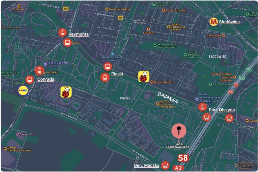 Warszawa, Bielany, Jana Kochanowskiego, od Babci, 2 pok. z balkonem, Bielany/Żoliborz