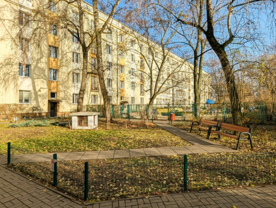 Warszawa, Praga-Południe, Wojciecha Chrzanowskiego, Kamienica trzy pokoje, oddzielna kuchnia