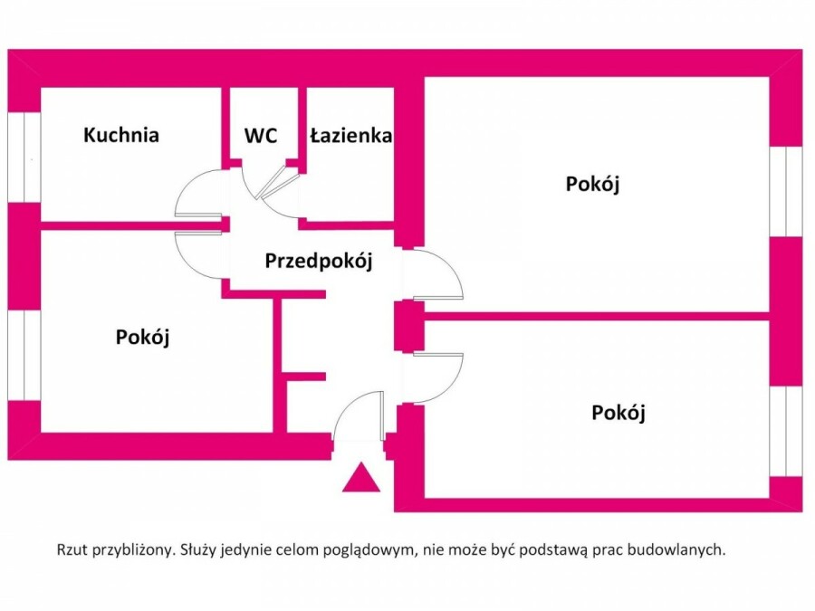 Warszawa, Praga-Południe, Wojciecha Chrzanowskiego, Kamienica trzy pokoje, oddzielna kuchnia