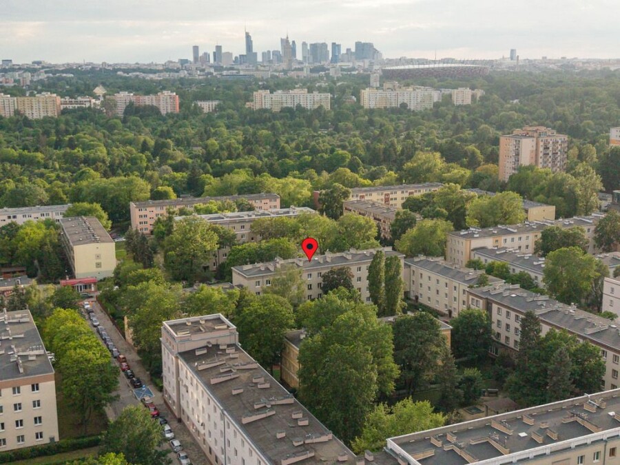 Warszawa, Praga-Południe Grochów, Rozłucka, Kawalerka z dużą jasną kuchnią Budynek z cegły