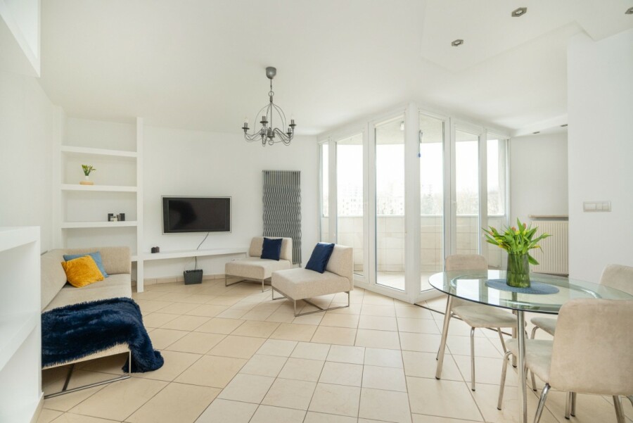 Warszawa, Praga-Południe Saska Kępa, Libijska, Apartament z widokiem Saska Kępa