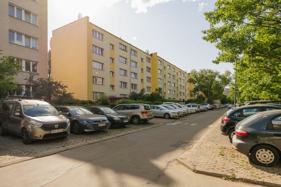 Warszawa, Mokotów, Sewastopolska, Dwustronne Oddzielna kuchnia Widok na zieleń