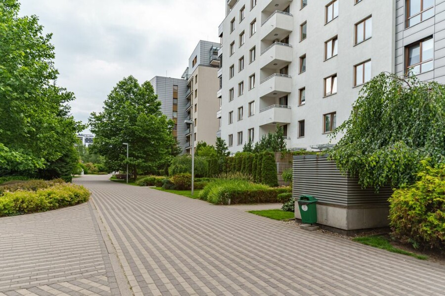 Warszawa, Mokotów Służewiec, Obrzeżna, Nowoczesne Osiedle/Ochrona/Zielone Patio/Piwnica