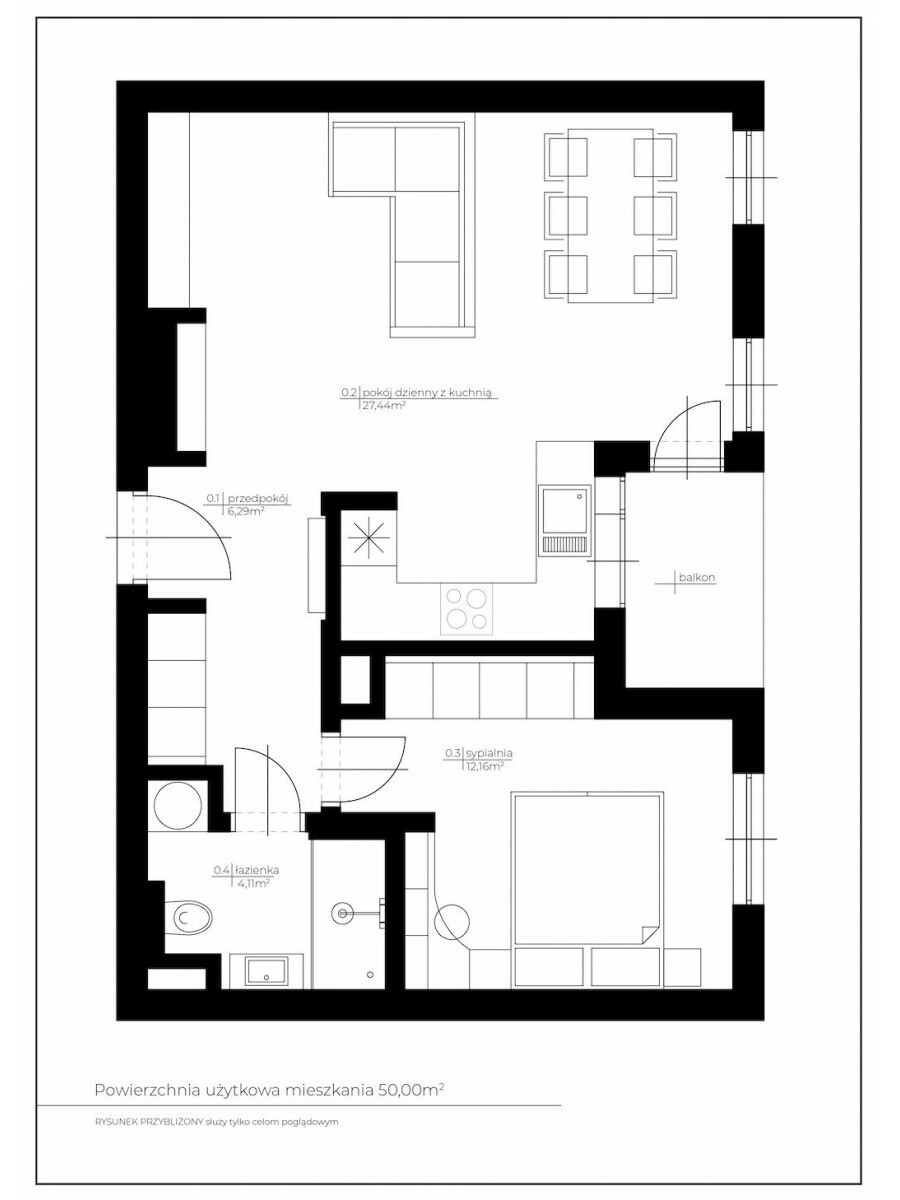 Warszawa, Mokotów, Rajska, APARTAMENT|MARINA MOKOTÓW|51 m²|GARAŻ|KLIMATYZACJA
