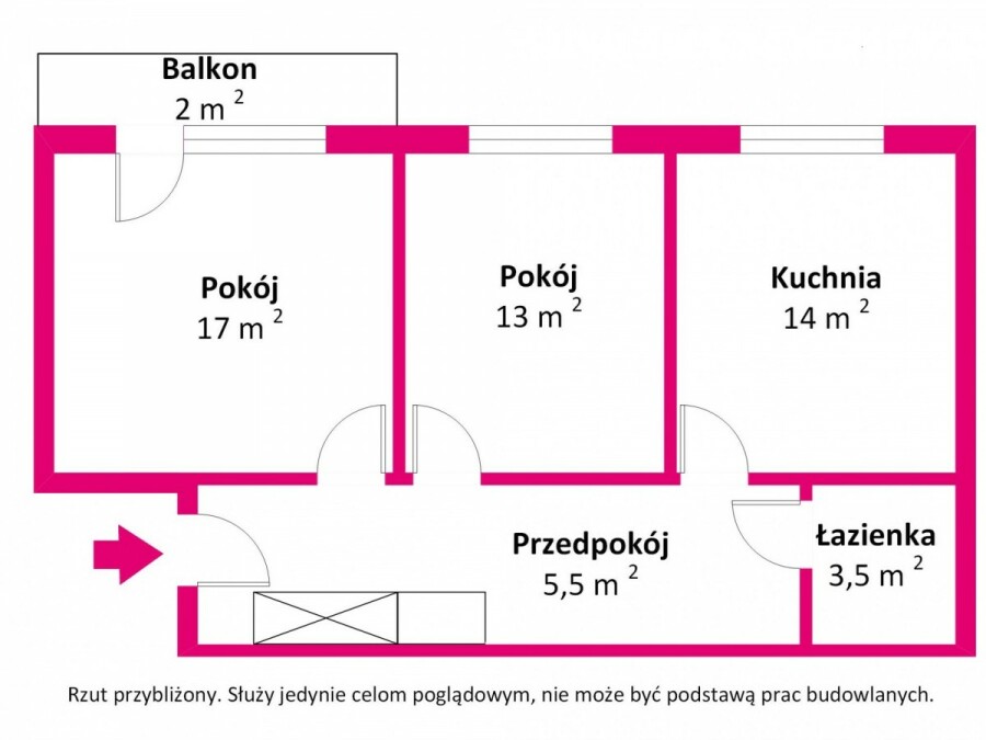 Warszawa, Bielany, Aleja Zjednoczenia, 2 pokoje przy stacji metra Stare Bielany