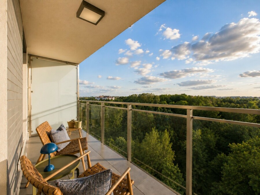Warszawa, Bielany, Gen. Klemensa Stanisława Rudnickiego, Widok na zieleń | 2 pokoje | apartamentowiec