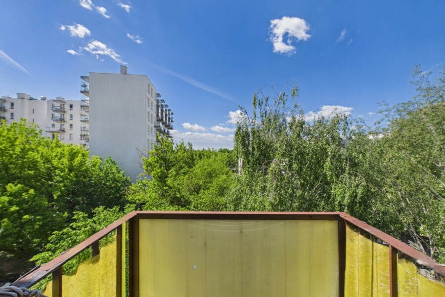 Warszawa, Żoliborz Sady Żoliborskie, Jasnodworska, Zatrasie w koronach drzew