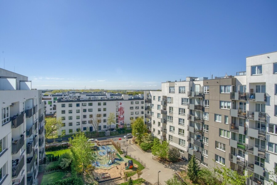 Warszawa, Ursynów, Złoty Potok, penthouse | taras 50m2 | trzystronna ekspozycja