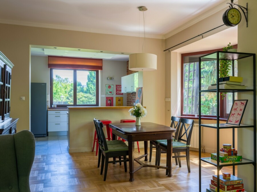 Warszawa, Ursynów, Kolibrów, Połowa bliźniaka 295 m2 blisko Lasu Kabackiego