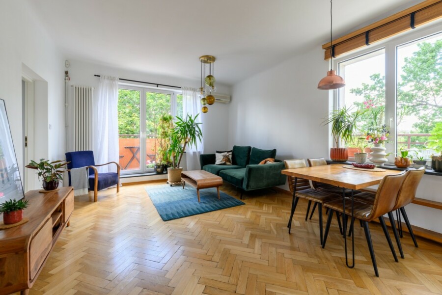 Warszawa, Praga-Południe Saska Kępa, Międzynarodowa, Saska Kępa | 3 pokoje | widok na zieleń | taras