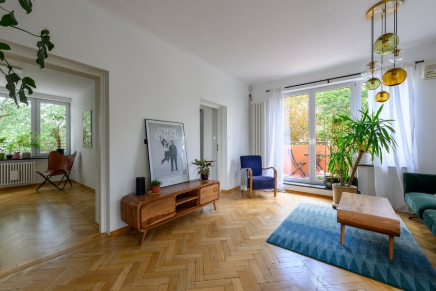 Warszawa, Praga-Południe Saska Kępa, Międzynarodowa, Saska Kępa | 3 pokoje | widok na zieleń | taras