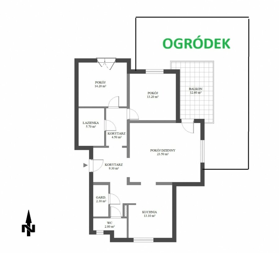powiat wołomiński, Marki, Legionowa, Mieszkanie jak Dom – Ogródek, Kominek, 87 m² | Mar