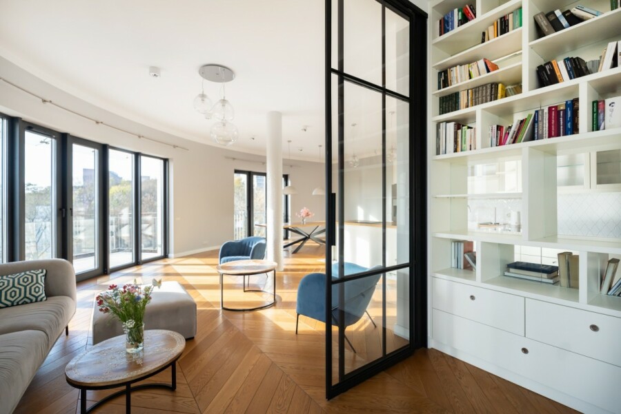Warszawa, Mokotów, Huculska, Penthouse 180m2, Mokotów, 4 sypialnie