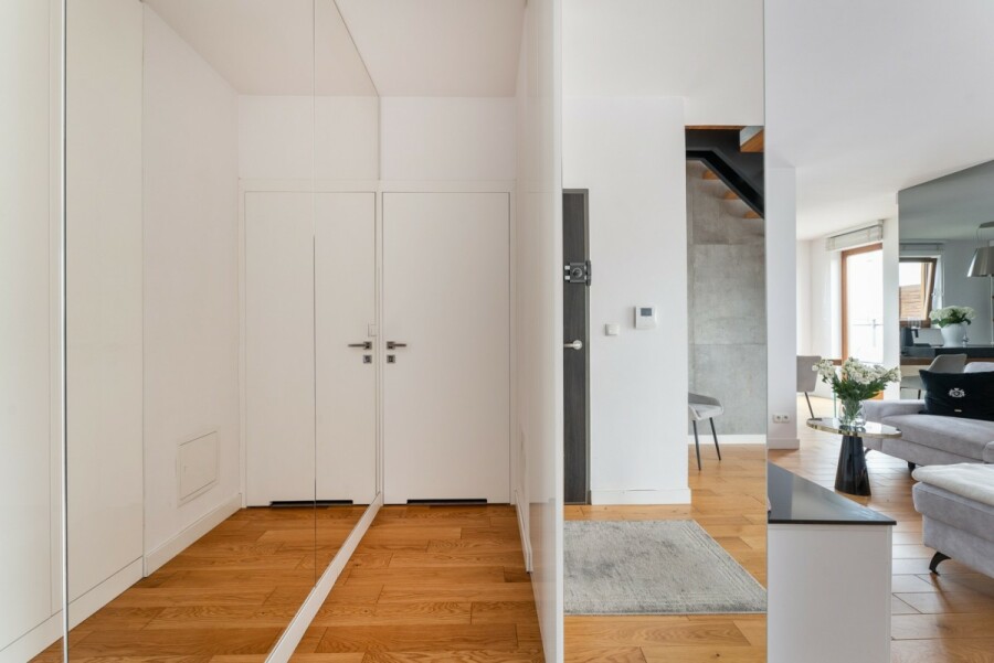 Warszawa, Mokotów Wierzbno, Obrzeżna, Wraca Narożny Penthouse | 2 Poziomy | Taras 50m2