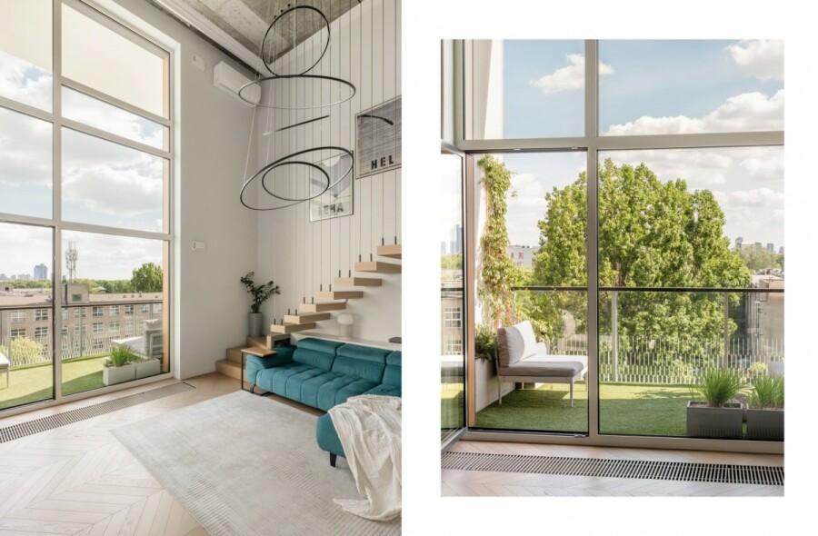 powiat Warszawa, Warszawa, Zygmunta Hübnera, 134 m² | Apartament z antresolą | Żoliborz