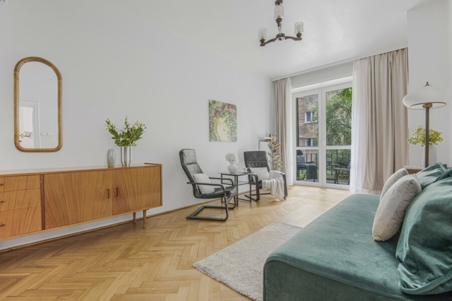 Warszawa, Śródmieście Powiśle, Fabryczna, 2 pokoje z balkonem | przedwojenna kamienica