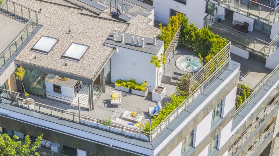 Warszawa, Wola Mirów, Aleja Solidarności, Nowy apartament z tarasami i jacuzzi