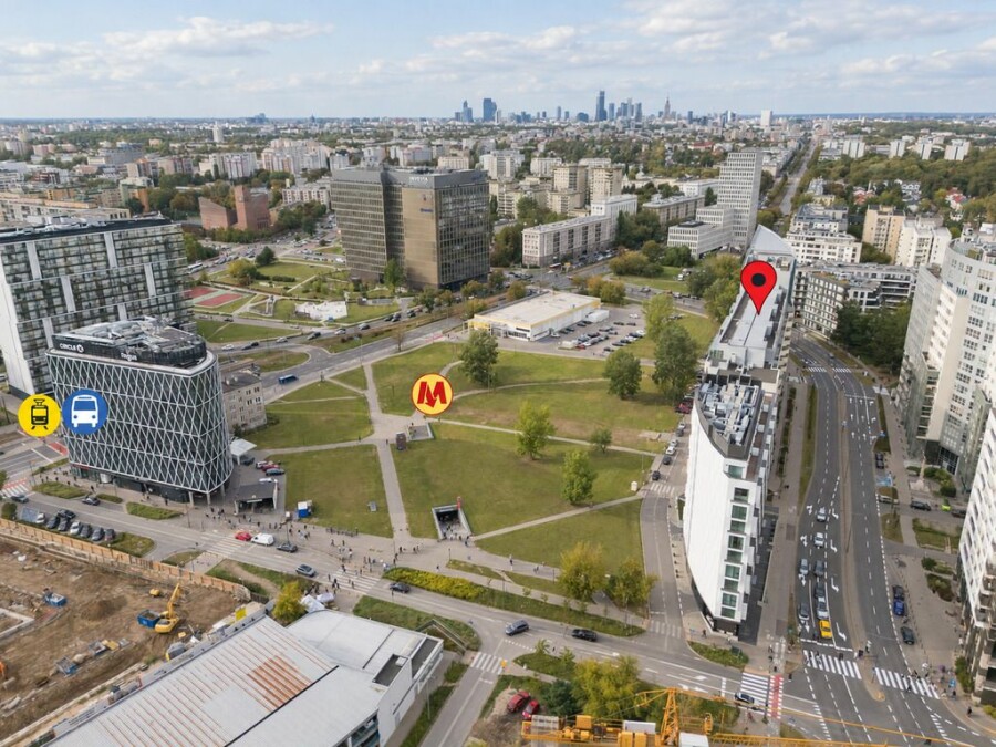 Warszawa, Mokotów Ksawerów, Bukowińska, Metro Wilanowska Garaż Ochrona Winda