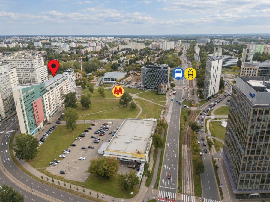 Warszawa, Mokotów Ksawerów, Bukowińska, Metro Wilanowska Garaż Ochrona Winda