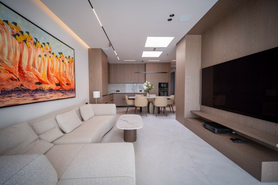 Warszawa, Śródmieście Solec, Zajęcza, Wyjątkowy apartament na ostatnim piętrze | Moderna