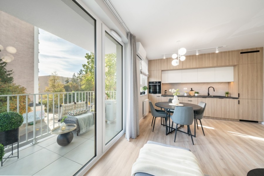 Warszawa, Ursynów Natolin, Henryka Raabego, 4-pokojowe 75 m2 w apartamentowcu Zielony Natolin