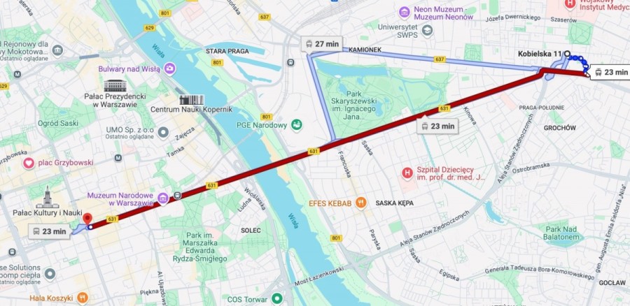 Warszawa, Praga-Południe Grochów, Kobielska, Grochów, 2 Pokoje, DO REMONTU; ciche i słoneczne