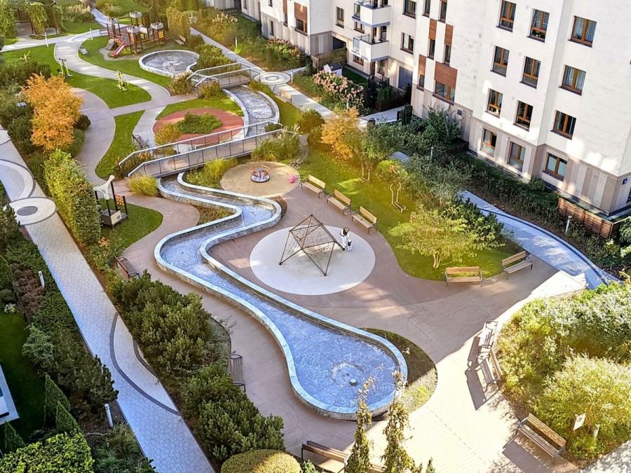 Warszawa, Ursus Skorosze, Luksusowy apartament z obszernymi tarasami