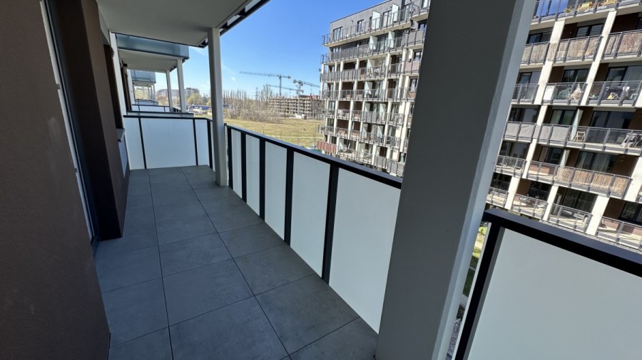 powiat Warszawa, Warszawa, Edwarda Habicha, 3-pokojowe mieszkanie, nowe, wykończone, 2 balkony