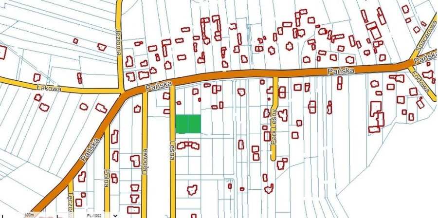 powiat nowodworski, Dębina, Pańska, Działka 1604m2 Dębina Czosnów 30 min od Warszawy