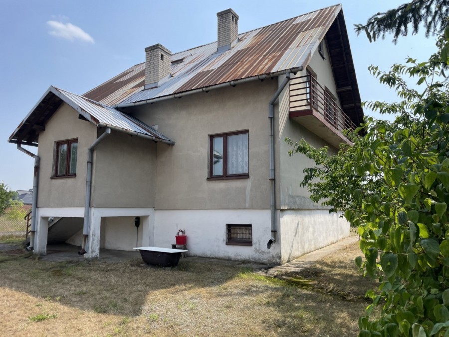 powiat legionowski, Serock, Warszawska, Dom na przedmieściach Serocka w pobliżu Narwii