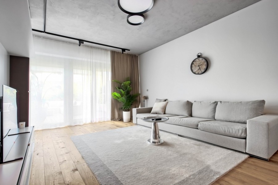 Warszawa, Mokotów Stegny, Fort Piłsudskiego, Minimalistyczny apartament w Forcie Cze