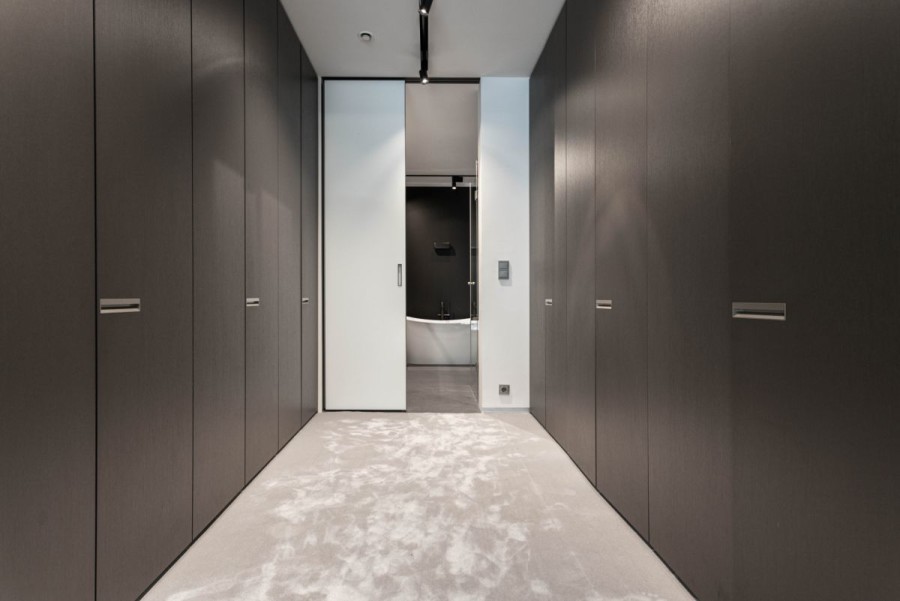 Warszawa, Mokotów Stegny, Fort Piłsudskiego, Minimalistyczny apartament w Forcie Cze