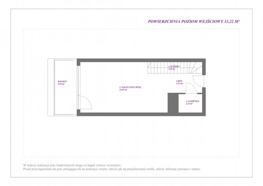 Warszawa, Mokotów, Jana Pawła Woronicza, KOMFORTOWY LOFT 66M2 | 2 POKOJE | QBIK