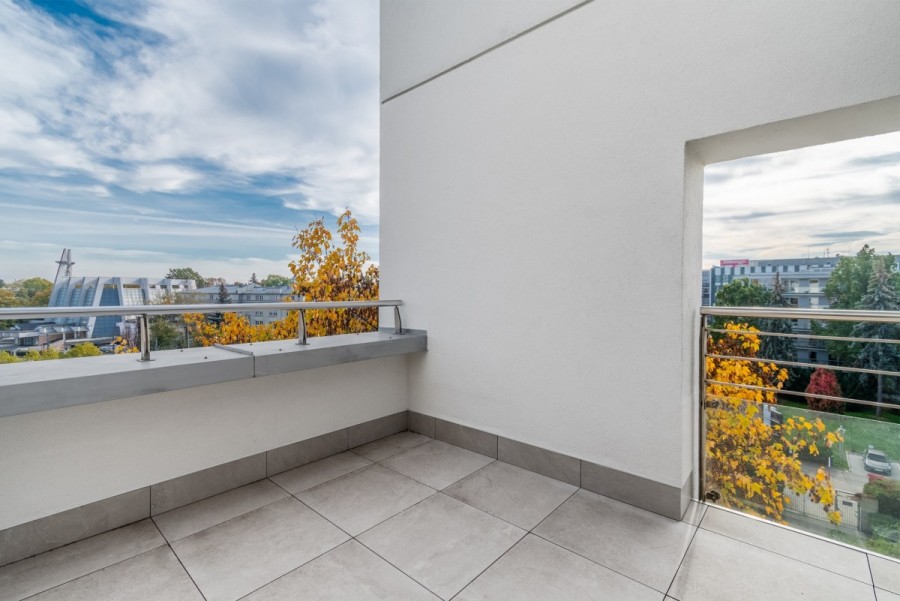 Warszawa, Mokotów, Biały Kamień, Penthouse z tarasem - osiedle Eko Park przy parku