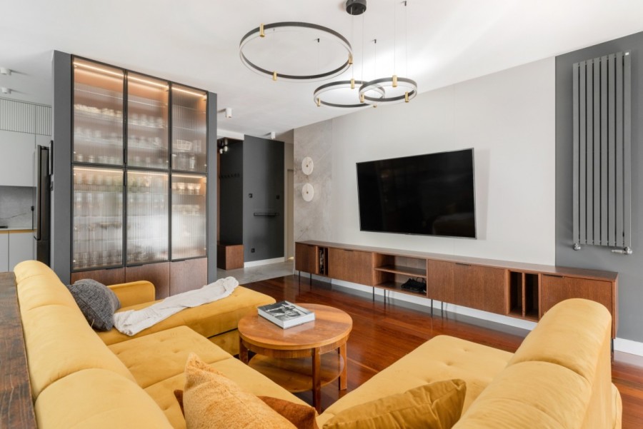 Warszawa, Mokotów Stegny, Apartament z ogrodem w inwestycji Park Wilanowski