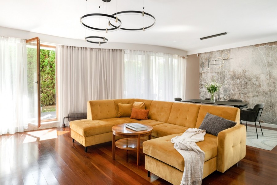 Warszawa, Mokotów Stegny, Aleja Wilanowska, Apartament z ogrodem w inwestycji Park Wilanowski