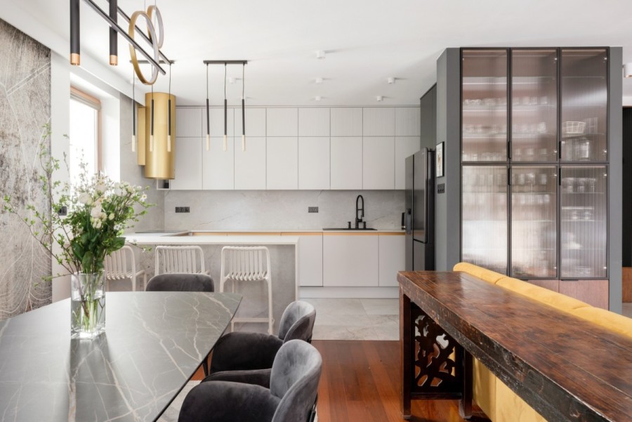 Warszawa, Mokotów Stegny, Aleja Wilanowska, Apartament z ogrodem w inwestycji Park Wilanowski
