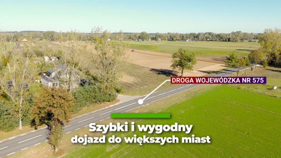 powiat nowodworski, Nowa Mała Wieś, Działka budowlana – mieszkaniowa i usługowa