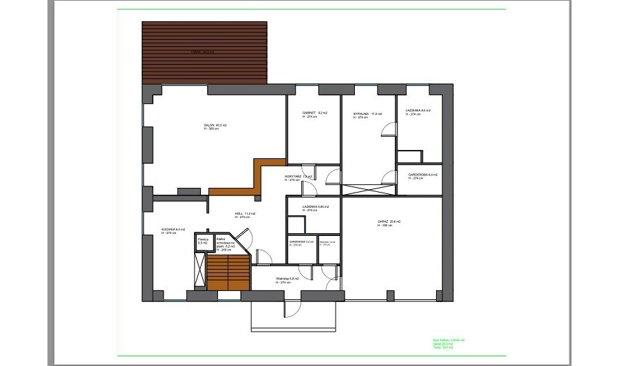 Warszawa, Wawer, Dom wolnostojący 350 m.2 na działce o 1000 m 2.